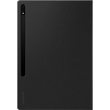 Samsung Galaxy Tab S8+ Průhledné pouzdro Note View černé (EF-ZX800PBEGEU)