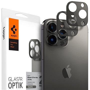 Spigen tR Optik 2 Pack Graphite iPhone 13 Pro/13 Pro Max (AGL04035)