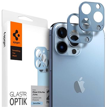 Spigen tR Optik 2 Pack Sierra Blue iPhone 13 Pro/13 Pro Max (AGL04032)