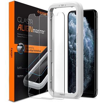 Spigen Align Glas.tR 2 Pack iPhone 11 Pro/XS/X (AGL00109)
