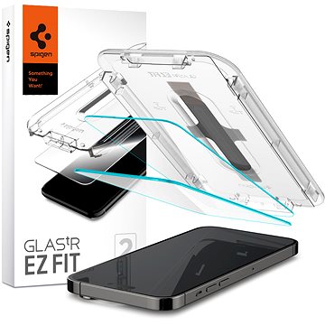 Spigen tR EZ Fit 2 Pack Transparency Sensor Open iPhone 14 Pro (AGL05214)