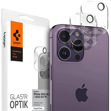 Spigen tR Optik 2 Pack Clear iPhone 14 Pro/iPhone 14 Pro Max (AGL05228)