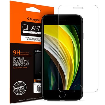 Spigen Glas.tR SLIM HD 1 Pack iPhone SE 2022/SE 2020/8/7 (AGL01374)