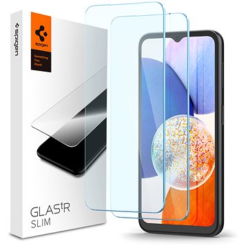 Spigen Glass tR Slim 2 Pack Samsung Galaxy A14/ A14 5G (AGL05971)
