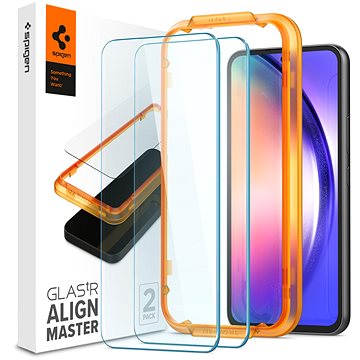 Spigen Glass Align Master Clear 2 Pack Samsung Galaxy A54 5G (AGL05966)