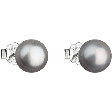 EVOLUTION GROUP 21042.3 grey pravá perla AA 7,5-8 mm (Ag925/1000, 1,0 g) (8590962210521)