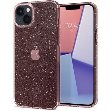 Spigen Liquid Crystal Glitter Rose Quartz iPhone 14 (ACS05035)