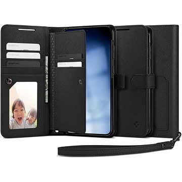 Spigen Wallet S Plus Black Samsung Galaxy S23+ (ACS05677)