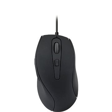 Speedlink AXON Silent & Antibacterial Mouse - USB, rubber-black (SL-610009-RRBK)