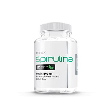 Zerex Spirulina 500 mg, 120 kapslí (8588007981888)