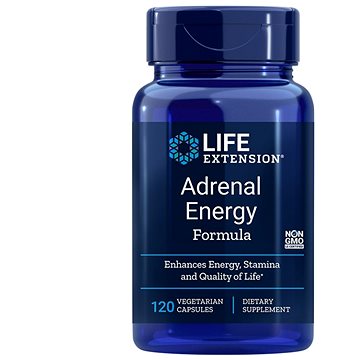 Life Extension Adrenal Energy Formula™, 120 kapslí (737870163015)