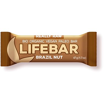 Lifefood Lifebar RAW BIO 47 g, brazilská (8594071484576)