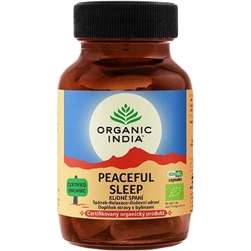 Organic India Peaceful Sleep 60 kapslí (801541511488)