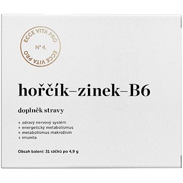 EcceVita Hořčík-Zinek B6 152 g (8594160190845)