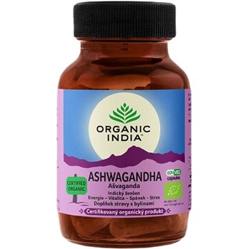 Organic India Ašvaganda - BIO 60 kapslí (801541001019)