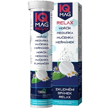 IQ Mag RELAX šumivé tablety (8595026107885)