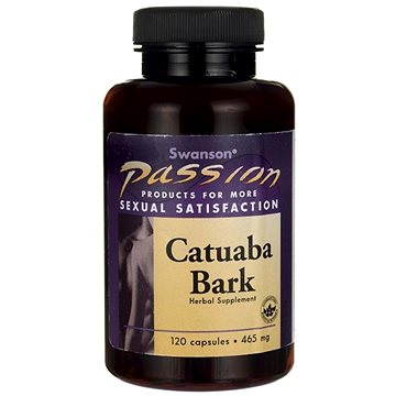 Swanson Catuaba Bark (Katuava), 465 mg 120 kapslí (87614080154)
