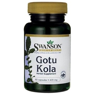 Swanson Gotu Kola, 435 mg, 60 kapslí (87614113326)