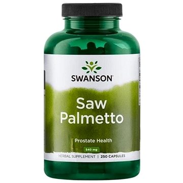 Swanson Saw Palmetto (Serenoa plazivá), 540 mg, 250 kapslí (87614019109)