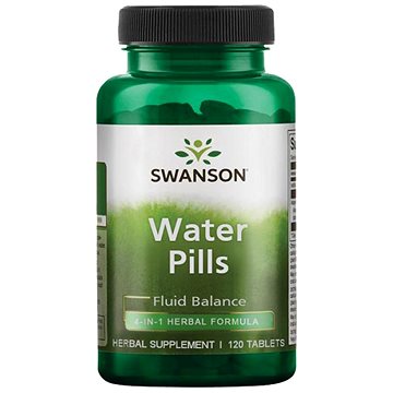 Swanson Water pills (optimalizace vody v těle), 120 tablet (87614040134)