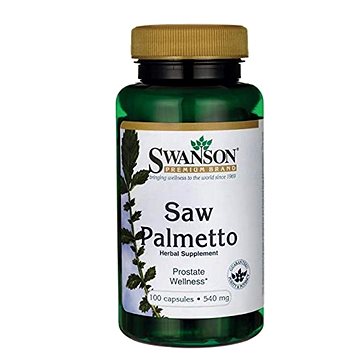 Swanson Saw Palmetto (Serenoa plazivá), 540 mg, 100 kapslí (87614019093)