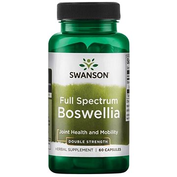 Swanson Full Spectrum Boswellia, 800mg Double Strength, 60 kapslí (87614115894)