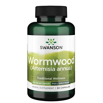 Swanson Full Spectrum Wormwood (Pelyněk pravý), 425 mg, 90 kapslí (87614111575)