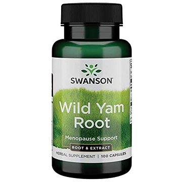 Swanson Wild Yam Root (Smldinec hlupatý), 100 kapslí (87614141527)