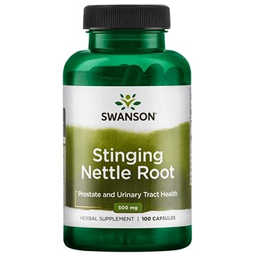 Swanson Stinging Nettle (Extrakt z kopřivy), 500 mg, 100 kapslí (87614019680)