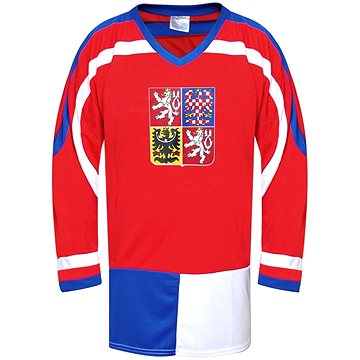 Hokejový dres ČR 1 červený, vel. L (4891223069662)