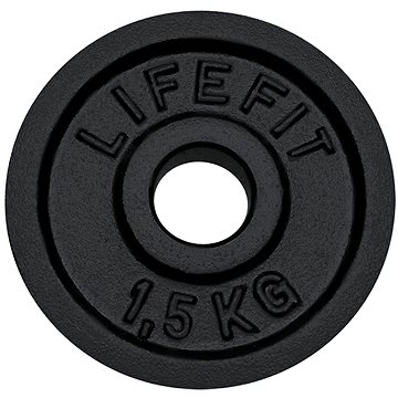 Kotouč Lifefit 1,5 kg / tyč 30 mm (4891223097610)