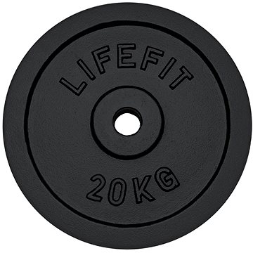Kotouč Lifefit 20 kg / tyč 30 mm (4891223097665)