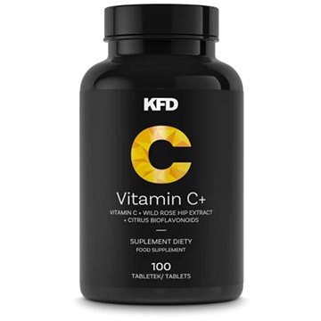 Vitamín C+ 1000 mg + Rose HIP Extract 100 tablet KFD (KF-01-034)