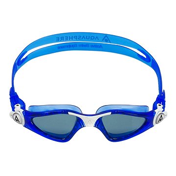 Dětské plavecké brýle Aqua Sphere KAYENNE JUNIOR tmavá skla, modrá/bílá (12693)