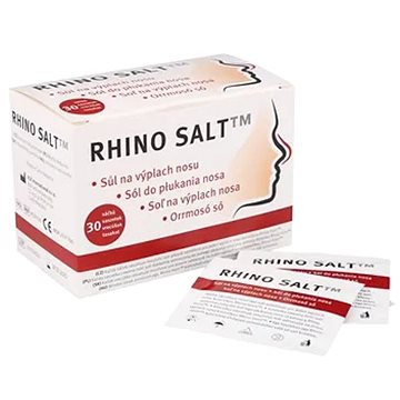 Rhino Salt sůl na výplach nosu, 30 sáčků (8594204280013)