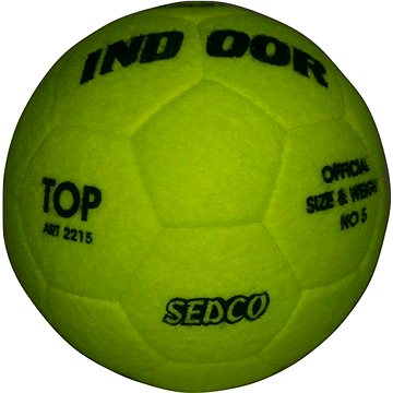 Fotbalový míč halový MELTON FILZ - sálová kopaná vel5 žlutá (3574)