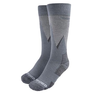 OXFORD ponožky merino vlna, kompresní, šedé (SPTaci221nad)