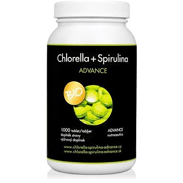 ADVANCE Chlorella+Spirulina tbl. 1000 (3769529)