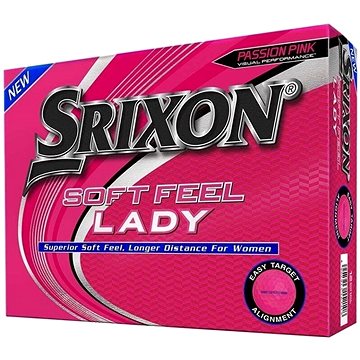Srixon Soft feel lady golf balls passion pink (4907913237492)