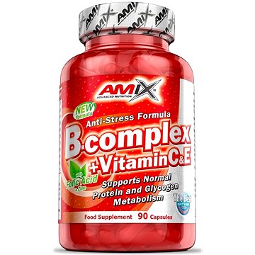 Amix Nutrition B-Complex + vit.C, 90tbl (8594159533509)