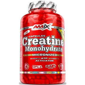 Amix Nutrition Creatine monohydrate, kapsle, 500 kapslí (8594159532731)