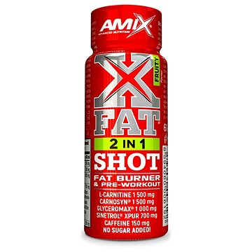 Amix Nutrition Xfat 2 in 1 Shot, 60ml, fruity (8594060006192)
