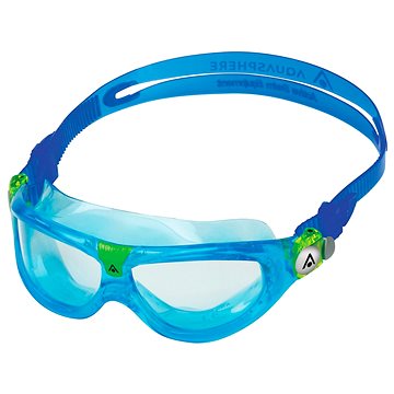 Aqua Sphere Dětské plavecké brýle SEAL KID 2 XB NEW čirá skla, aqua/modrá (12622)