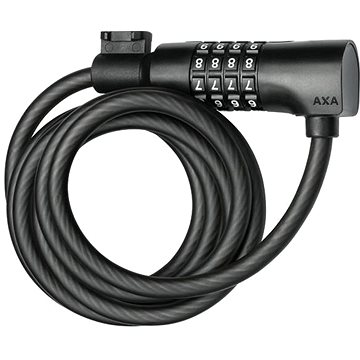 AXA Cable Resolute C8 - 180 Code Mat black (8713249275574)