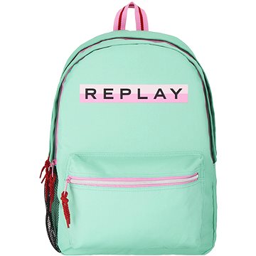 REPLAY GIRLS školní batoh, mentolový (8718408004002)