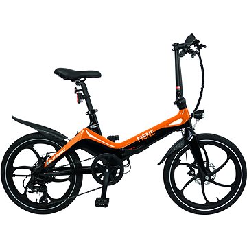 Blaupunkt Fiene 20'' Desgin E-Folding bike in racing orange-black (2008022000006)