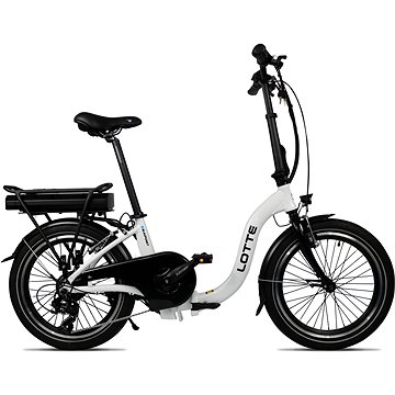 Blaupunkt Lotte 20'' extreme low-step-in E-Folding bike in White shiny (2008022000002)