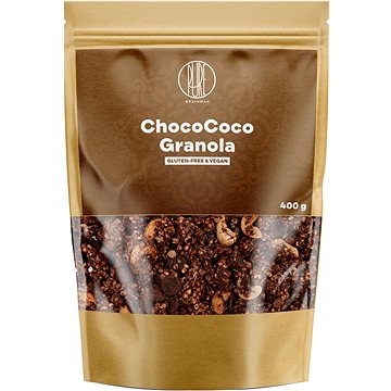 BrainMax Pure ChocoCoco Granola, Čokoláda a Kokos, 400 g (37740)