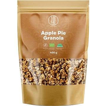 BrainMax Pure Granola, Apple Pie, Javorový sirup a Jablko, BIO, 400 g (38010)