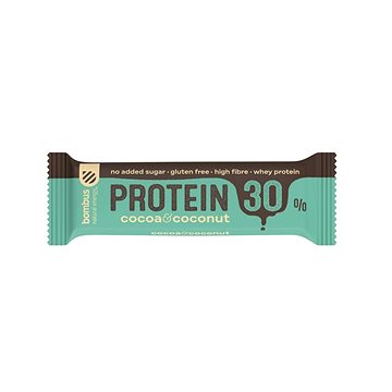 Bombus Protein 30%,50g, Cocoa&Coconut (8594068262415)